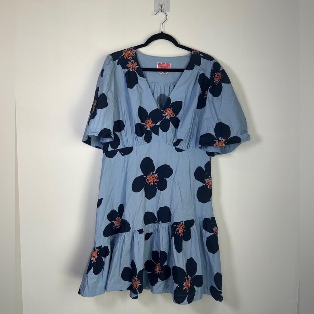 Kate Spade New York Grand Flora Dress Size 16 - Picture 6 of 10